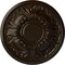 Ekena Millwork Wakefield Ceiling Medallion (Fits Canopies up to 3 5/8"), Hand-Painted Bronze, 11 3/4"OD x 1 1/4"P CM11WABZS - alternate 1
